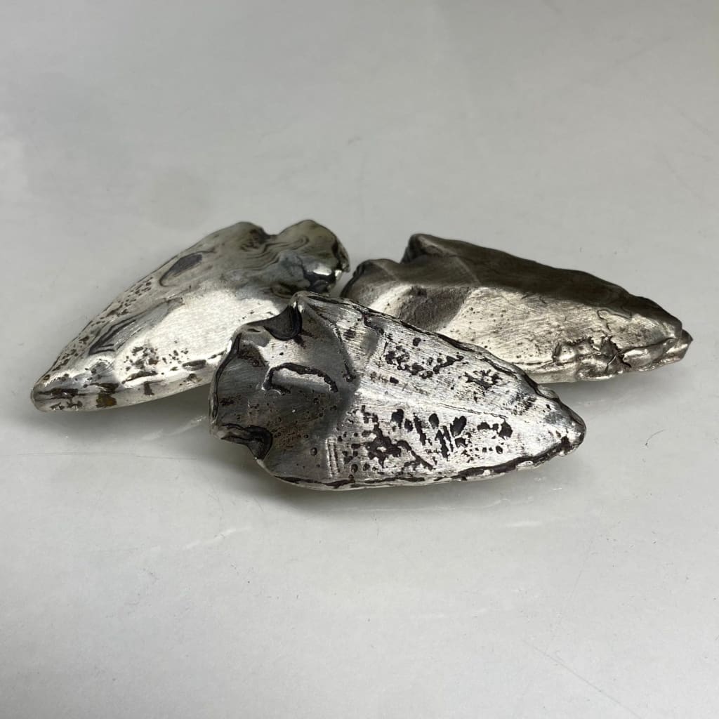 1.25 ozt MK BarZ Arrowhead.999 FS Hand Poured