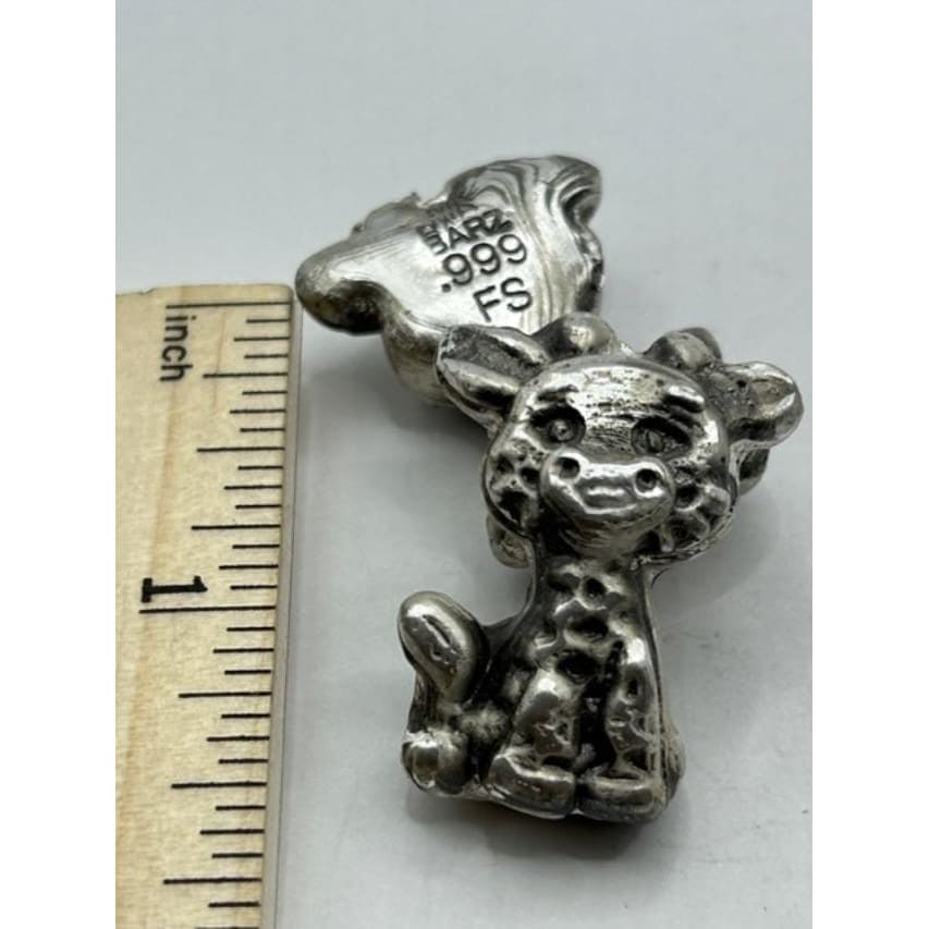 1.25 ozt MK BarZ Baby Giraffe.999 FS Hand Poured
