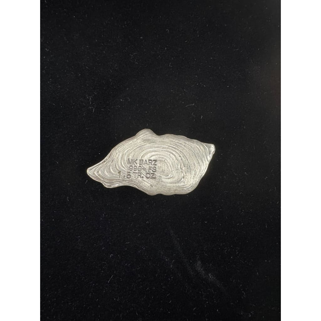 1.5 Troy Oz MK BARZ ’DIRE WOLF’.999 FS Hand Poured