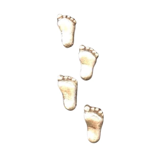 1 Oz MK BarZ Big Bare Foot Hand Poured.999 FS