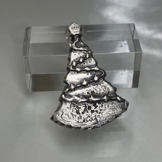 1 Ozt MK BarZ Little Christmas Tree Hand Poured.999 FS