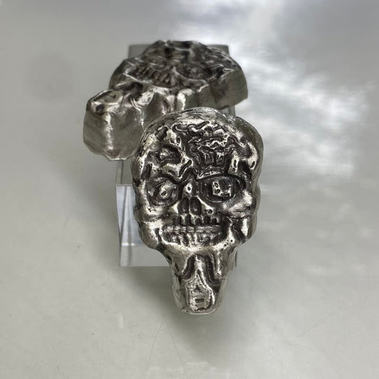 1 Ozt MK BarZ Ounce of Undead Zombie Bar.999 FS Hand Poured