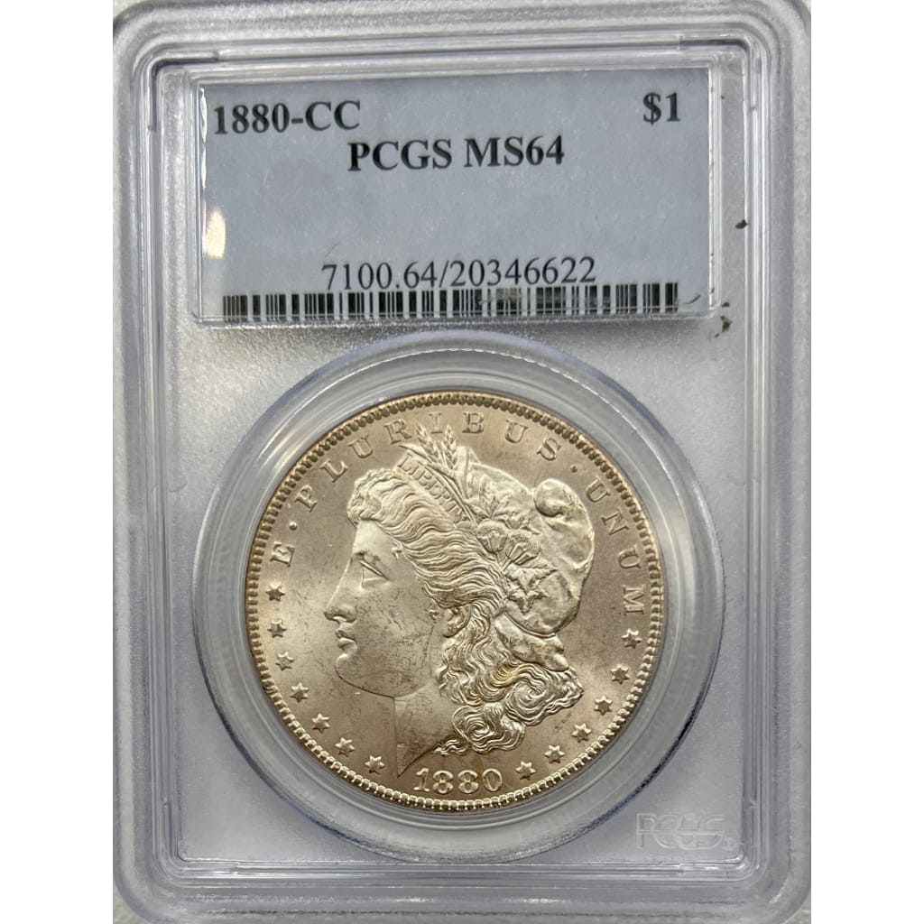 1880 PCGS MS64 SILVER EAGLE DOLLAR
