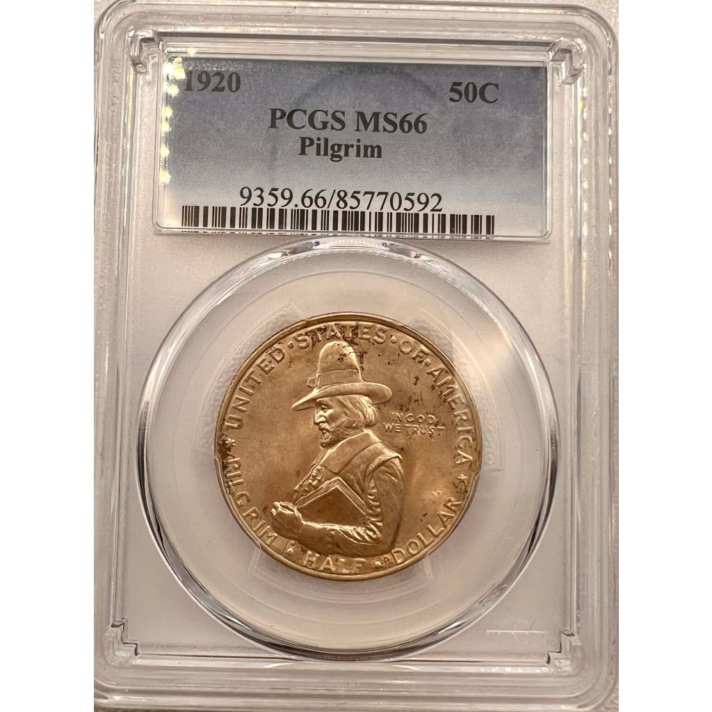 1920 PCGS MS66 PILGRIM 50 CENT