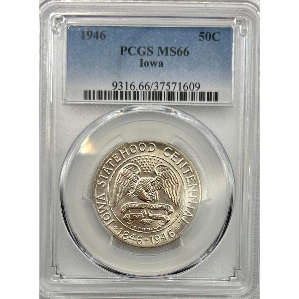 1946 PCGS MS66 IOWA 50 CENT