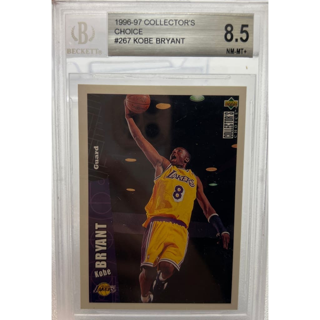 1996-97 COLLECTORS CHOICE #267 KOBE BRYANT SLABBED