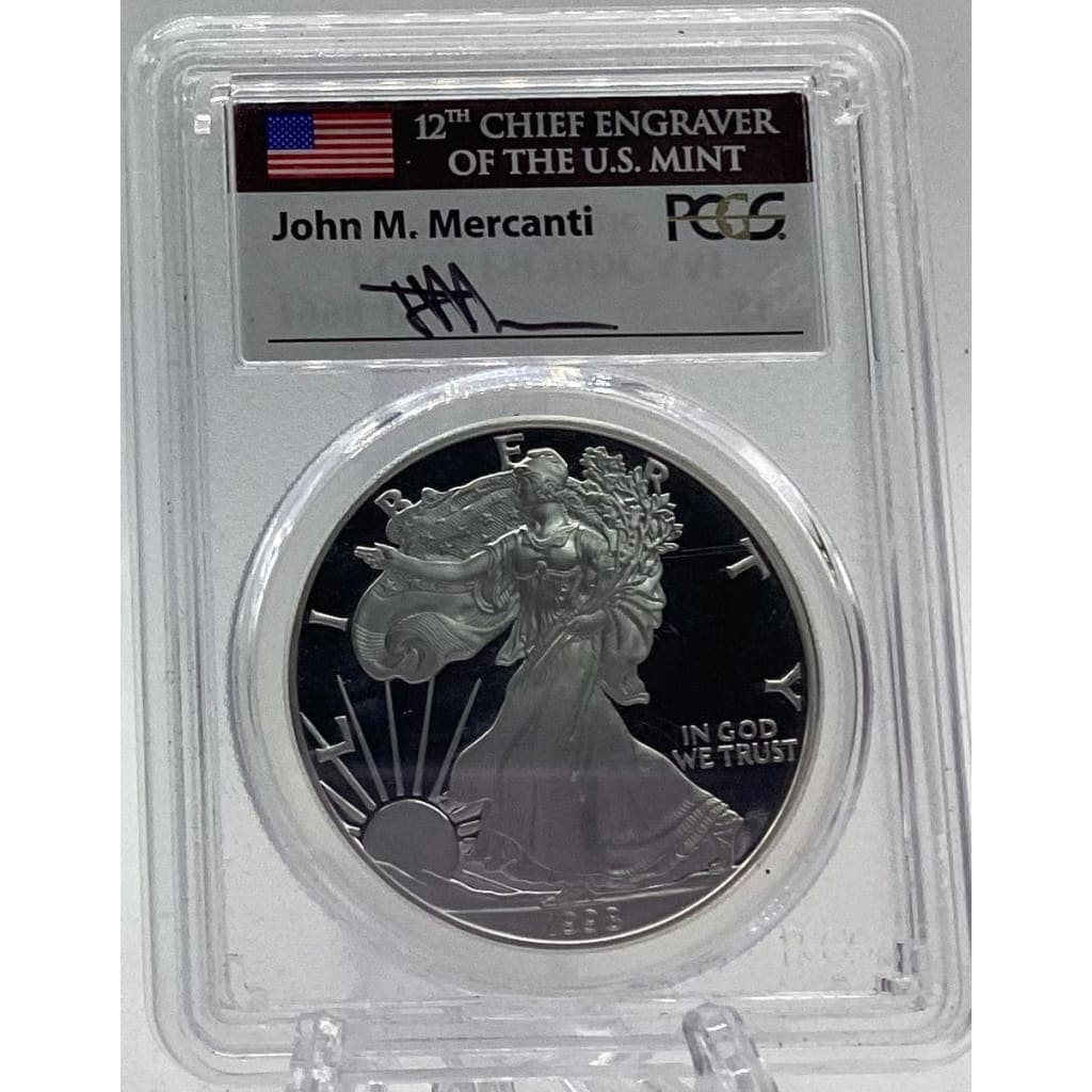 1998 - P PCGS PR70DCAM SILVER EAGLE DOLLAR