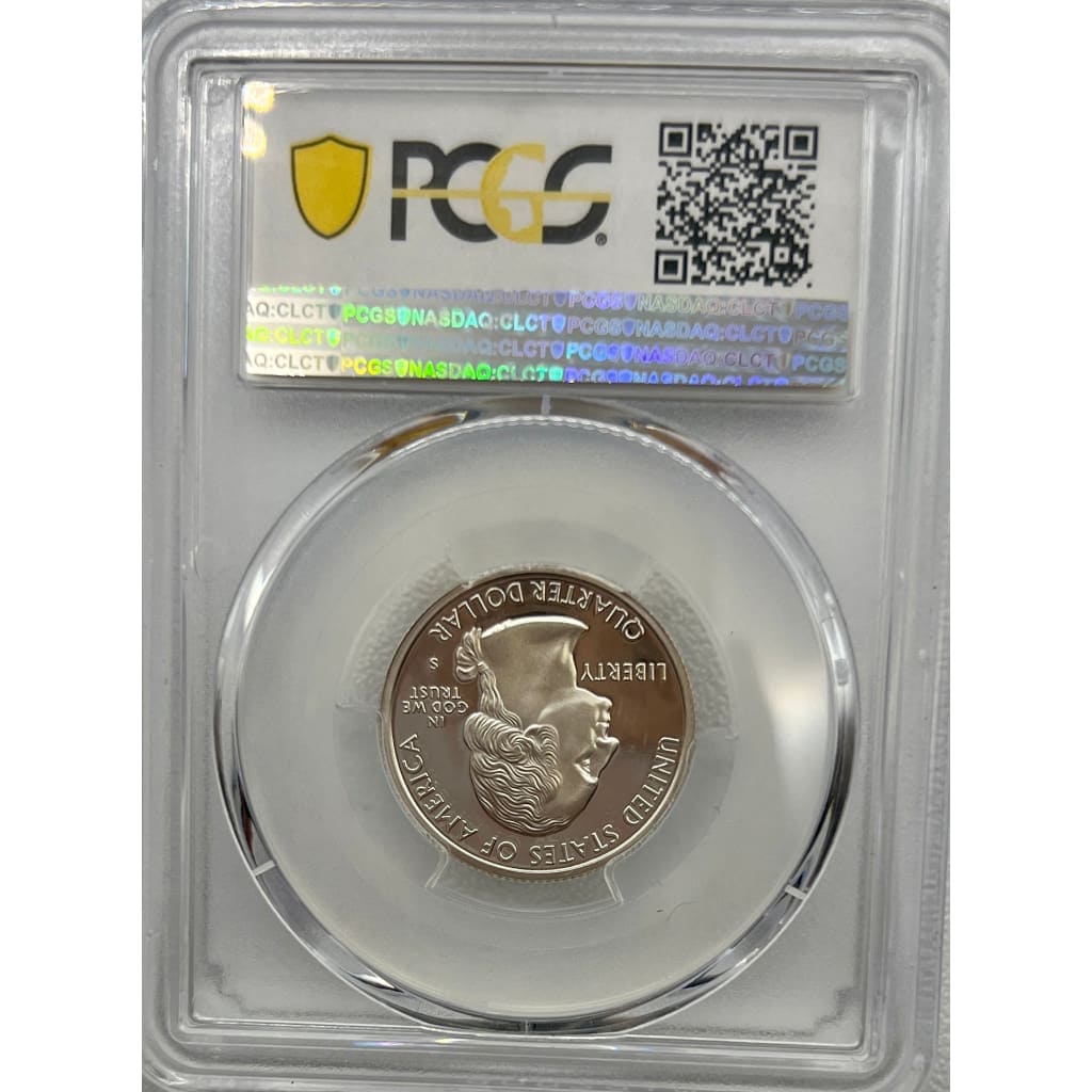 1999-S PCGS PR69DCAM CONNECTICUT 25 CENT