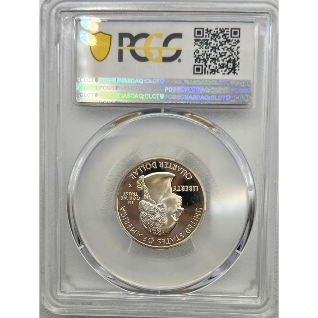 1999-S PCGS PR69DCAM DELAWARE 25 CENT
