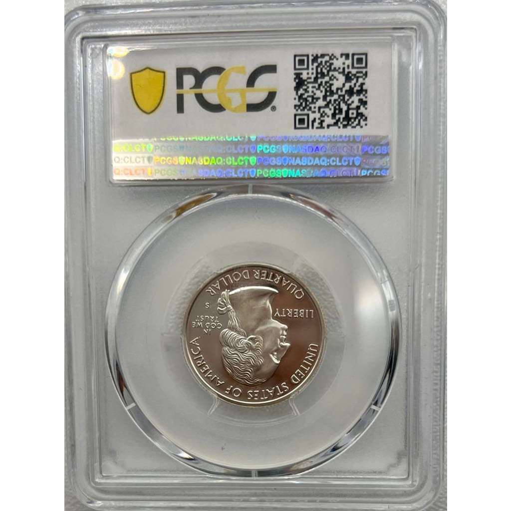 1999-S PCGS PR69DCAM NEW JERSEY 25 CENT