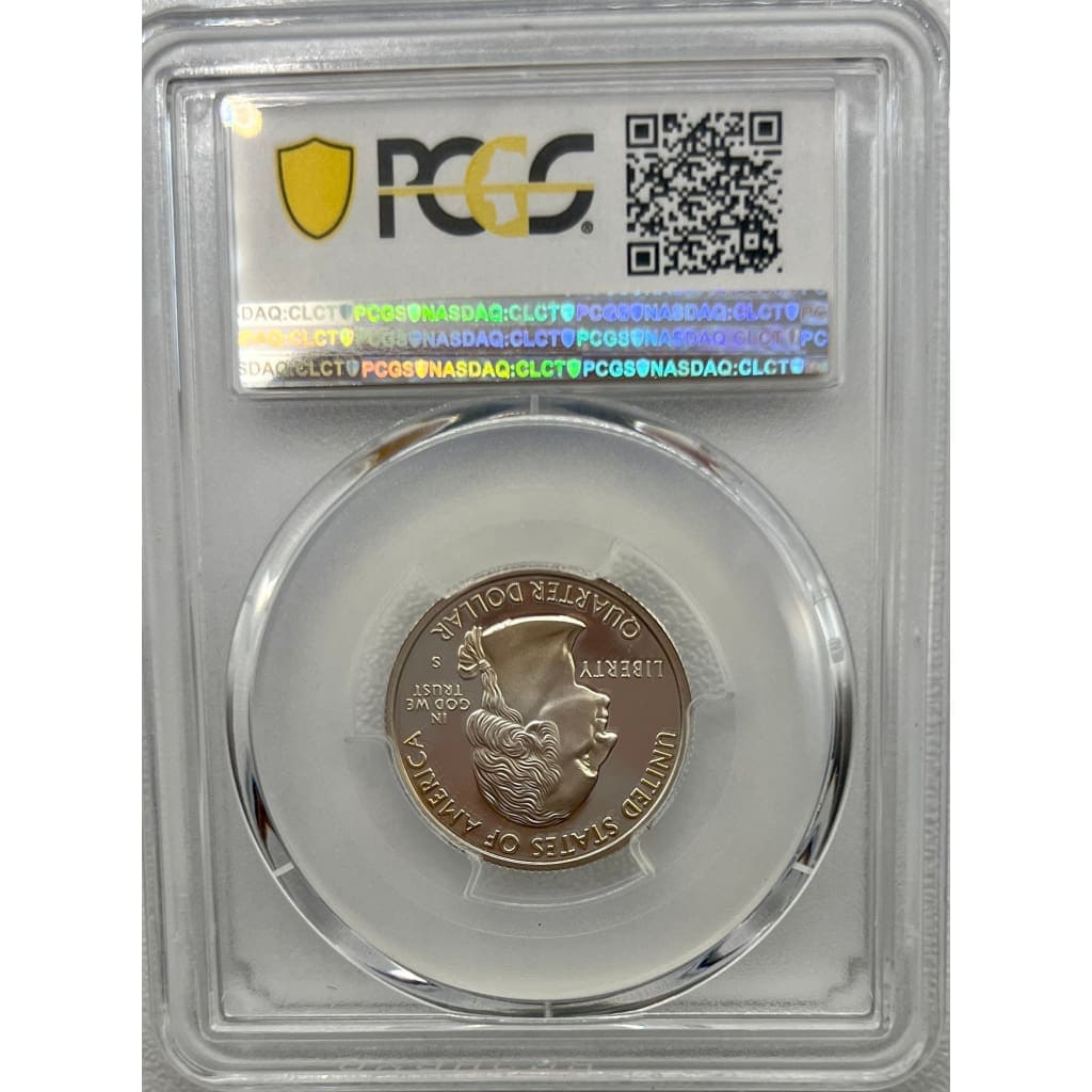 1999-S PCGS PR69DCAM PENNSYLVANIA 25 CENT