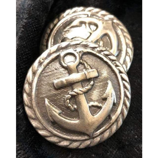 2 Oz MK BarZ Captain’s Anchor Medal Hand Poured.999 FS Bar