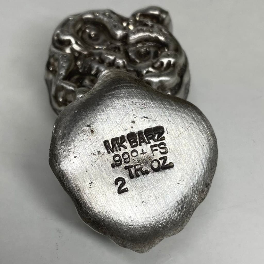 2 Ozt MK BarZ Bad Apple Bar.999 FS Hand Poured