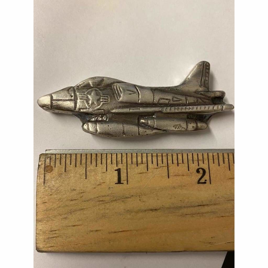 2 Ozt MK BARZ F-16 Fighter Jet Bar Hand Poured.999 FS - silver bullion