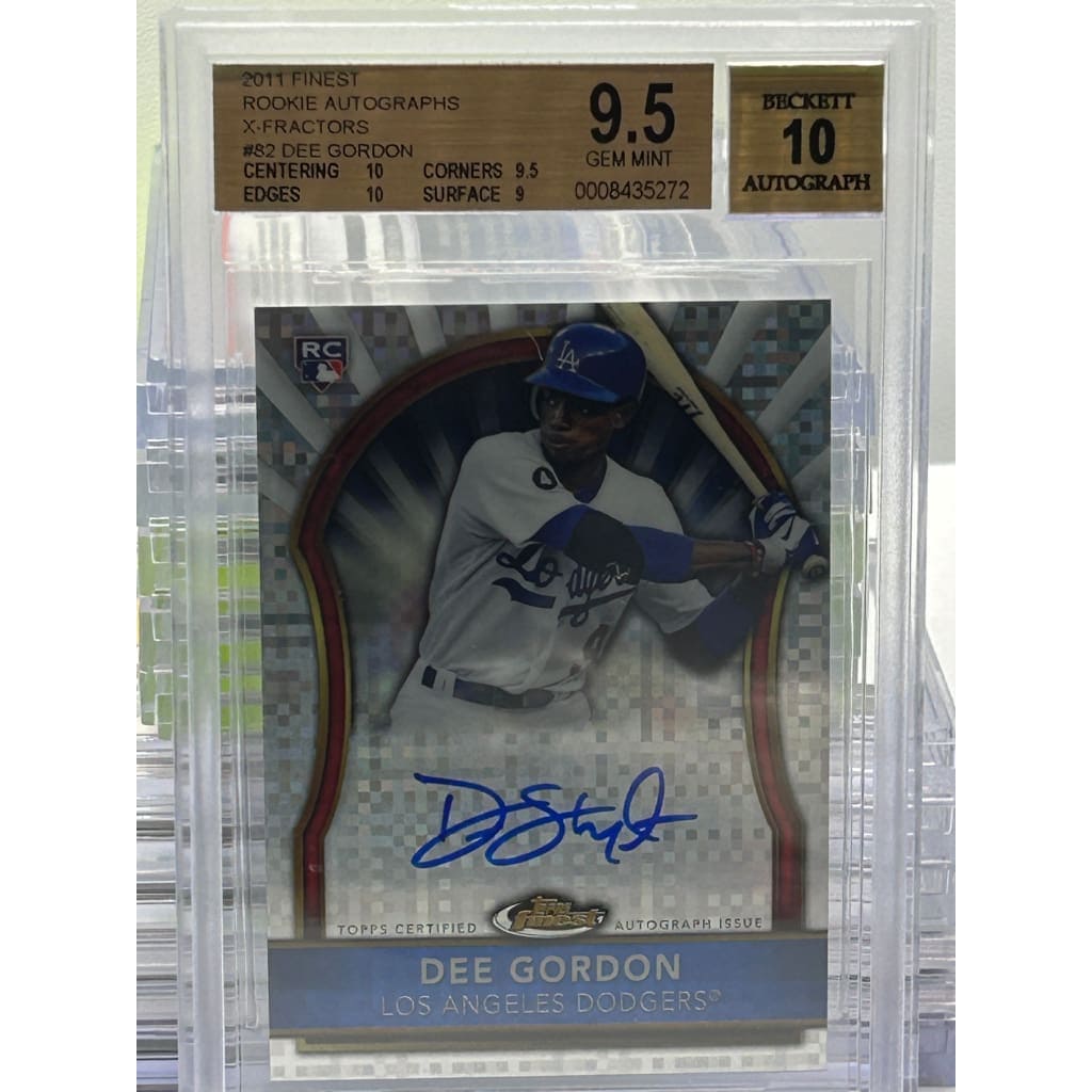 Dee Gordon Memorabilia, Autographed Dee Gordon Collectibles