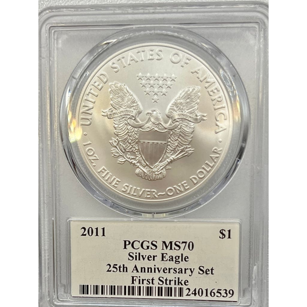 2011 PCGS MS70 SILVER EAGLE DOLLAR