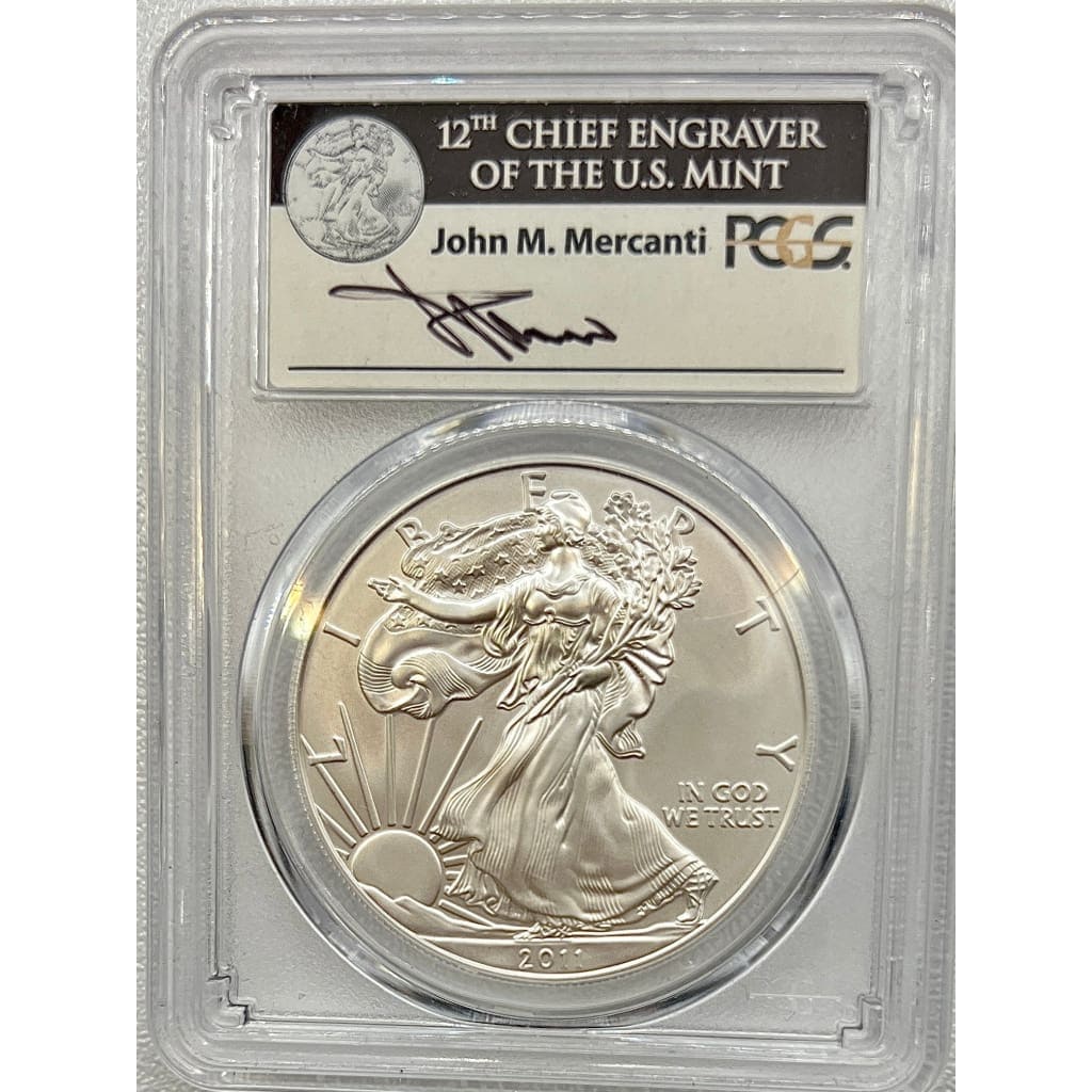 2011 PCGS MS70 SILVER EAGLE DOLLAR
