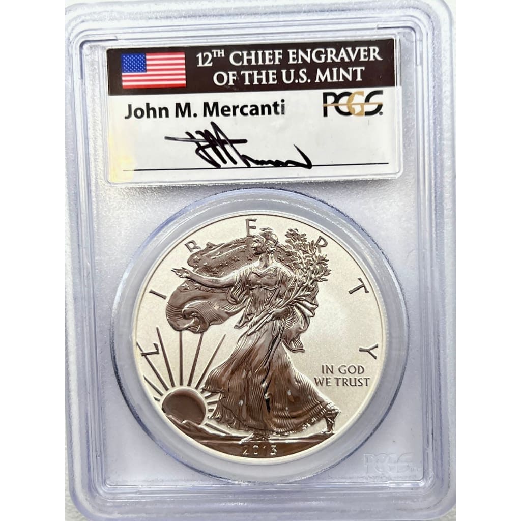 2013-W PCGS PR70 REVERSE PROOF WEST POINT FIRST STRIKE DOLLAR