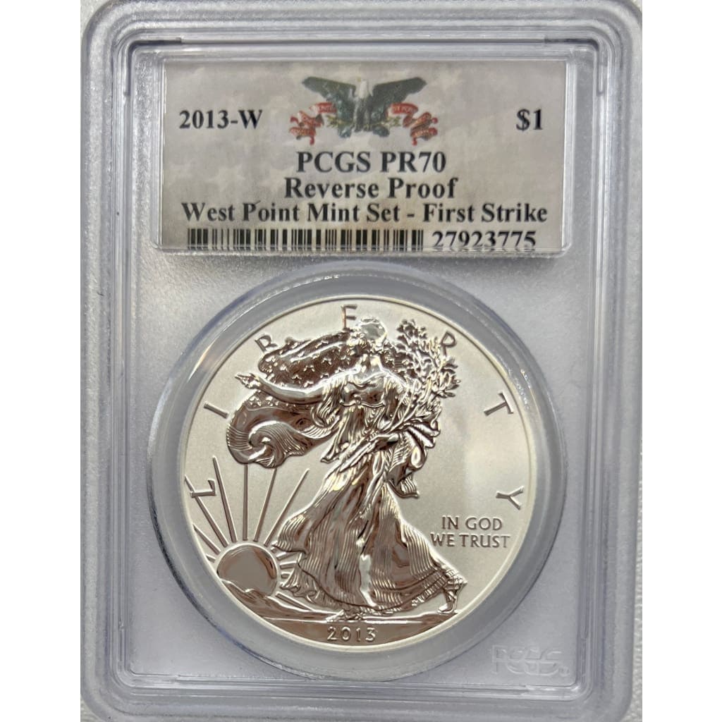 2013 PCGS PR70 SILVER EAGLE DOLLAR