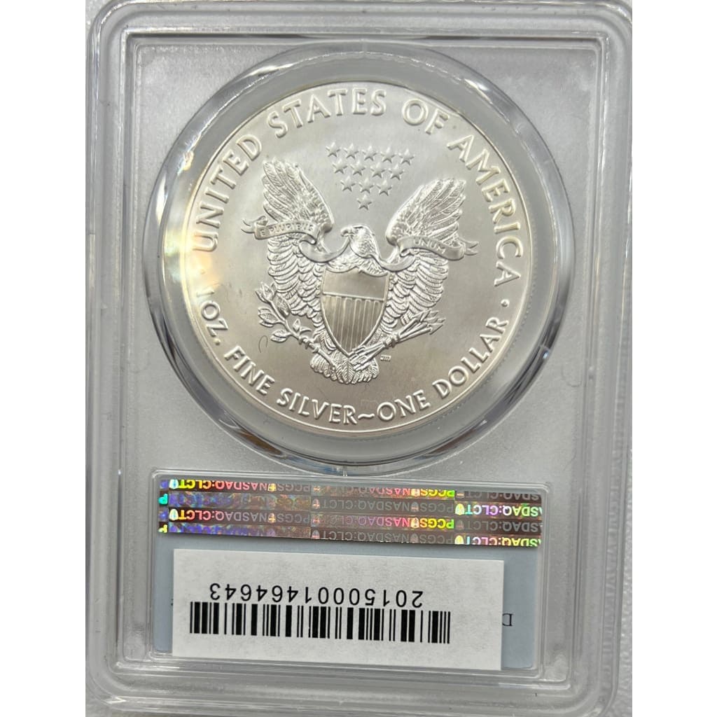 2016 PCGS MS70 SILVER EAGLE DOLLAR