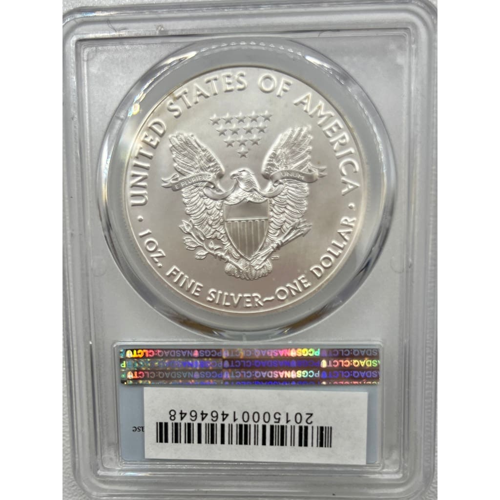 2016 PCGS MS70 SILVER EAGLE DOLLAR