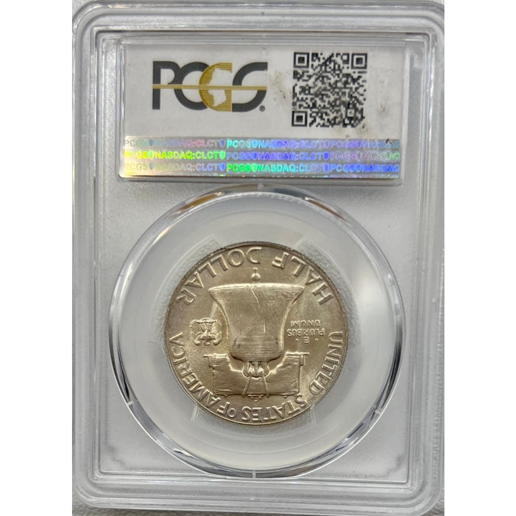 2018 ANA 50G SILVER COIN WITH GOLD INLAY