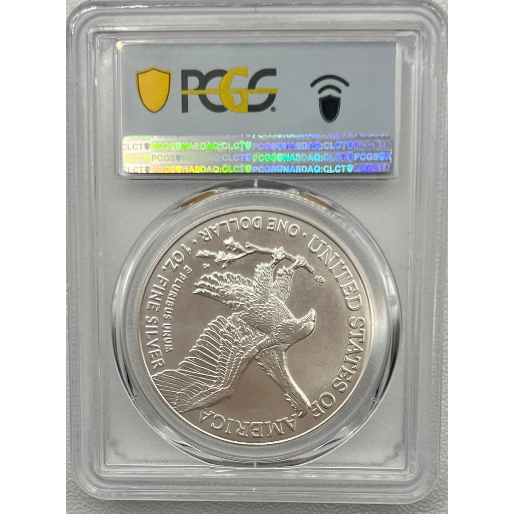 2021 PCGS MS70 SILVER EAGLE-T2 DOLLAR