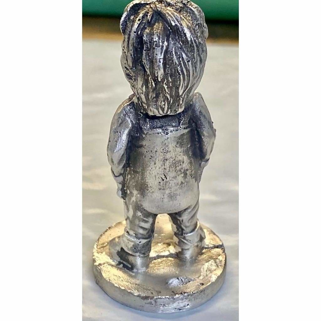 3.4 Ozt MK BarZ Chucky! 3D Sand Cast Statue.999 FS - silver bullion