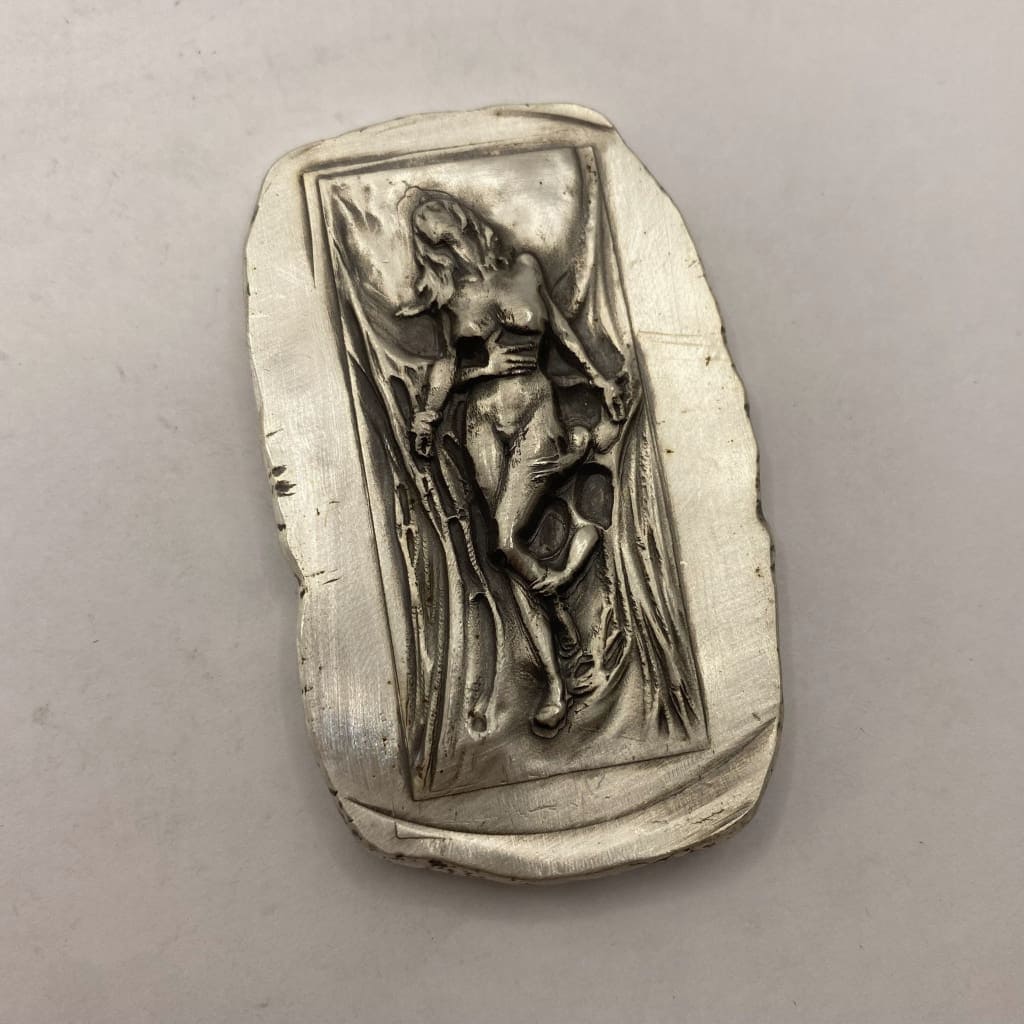 4 Ozt MK BarZ Shadows of Captivity Bar.999 FS