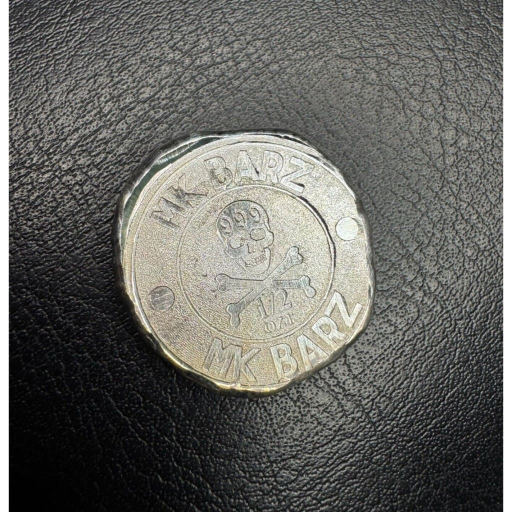 .5 oz MK BarZ ’Buzzin’ Bee’ Shiny Stamped Fractional.999 FS