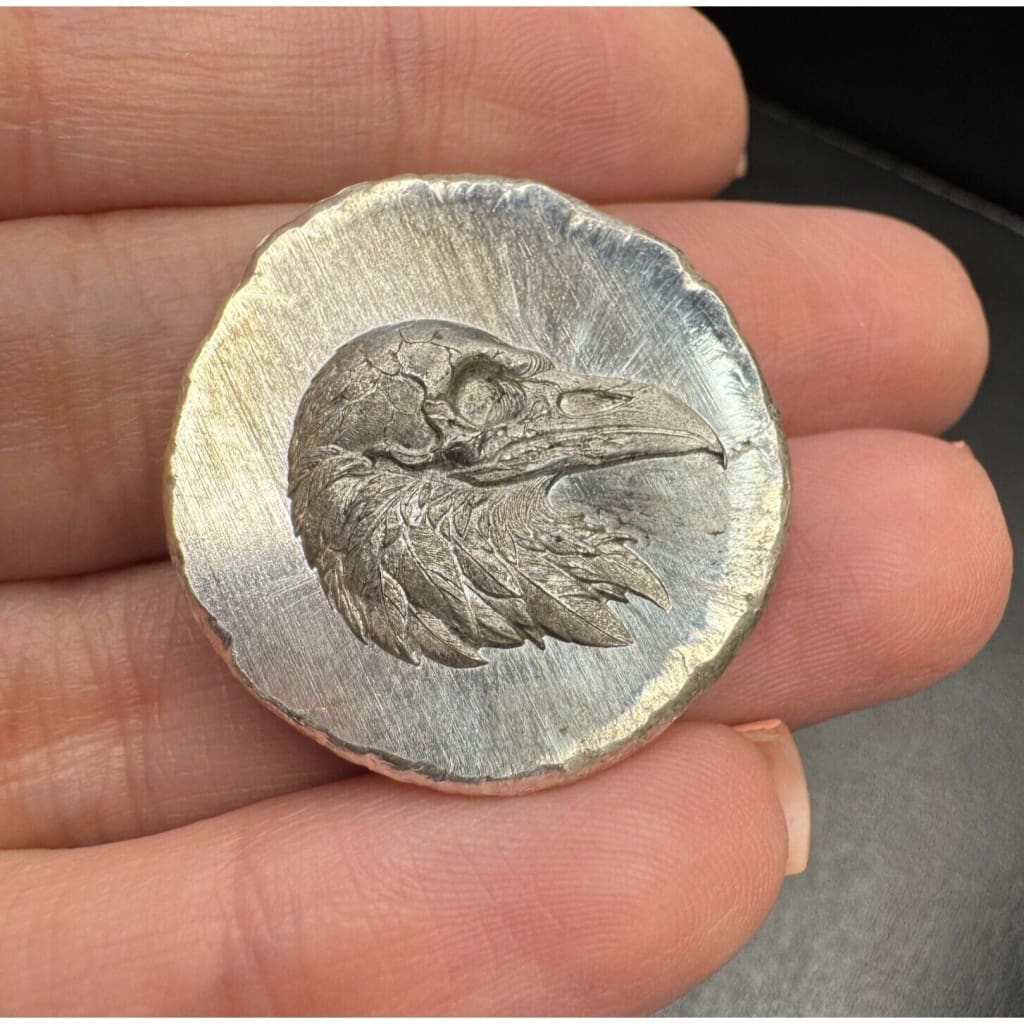 5 Troy Ounce MK BarZ .999 Fine Silver Round – Stamped With