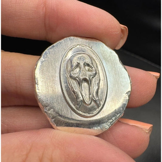 .5 oz MK BarZ SCREAM! Shiny Stamped Fractional.999 FS