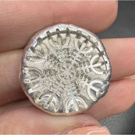 .5 oz MK BarZ Viking Symbols Shiny Stamped Fractional.999 FS