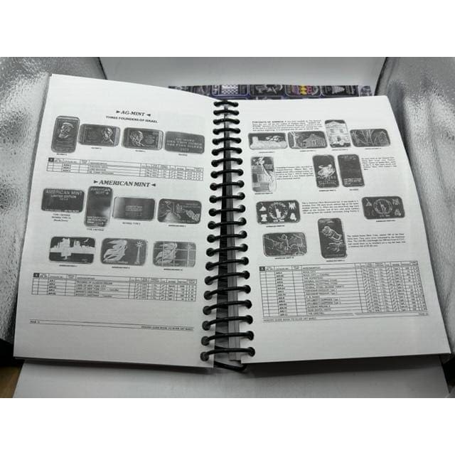 BRAND NEW COMPACT Archie Kidd’s 5th Edition Guide Book of Silver Art Bars & Art Rounds