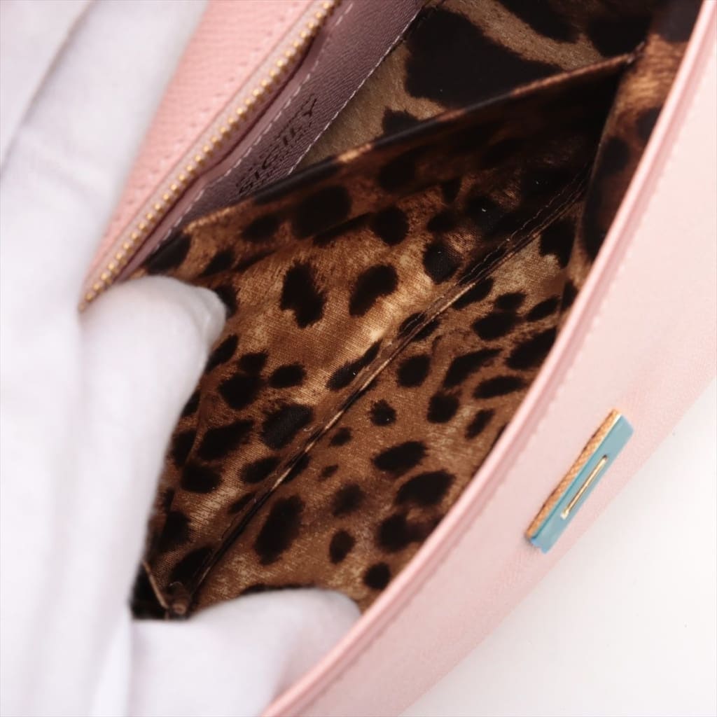 Dolce & Gabbana Dauphine Miss Sicily Satchel With Scarf Pink 2-way Bag (MSRP $2750) - pink / leather / shoulder bag