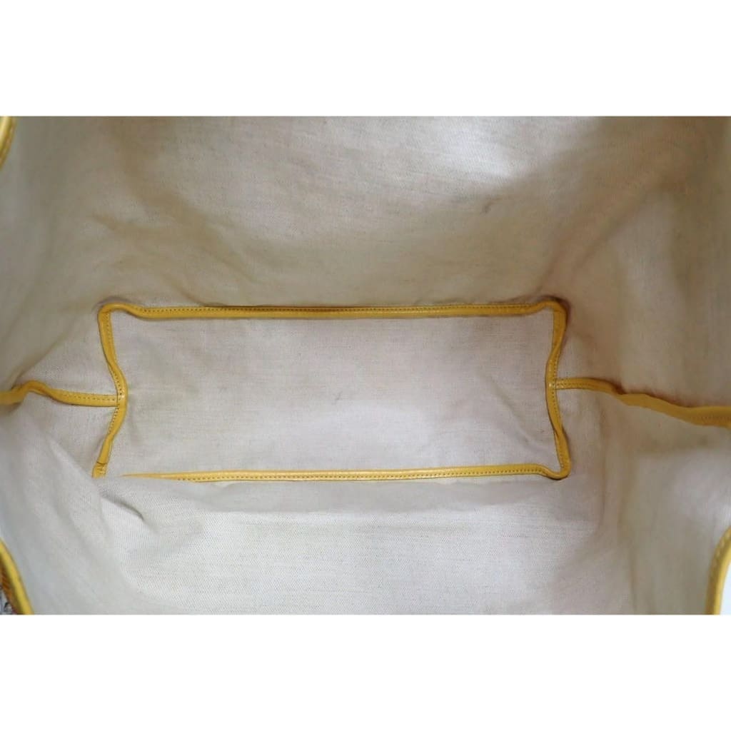 Goyard Yellow Saint Louis PM Tote bag with PVC Pouch - Yellow / Leather / shoulder bag