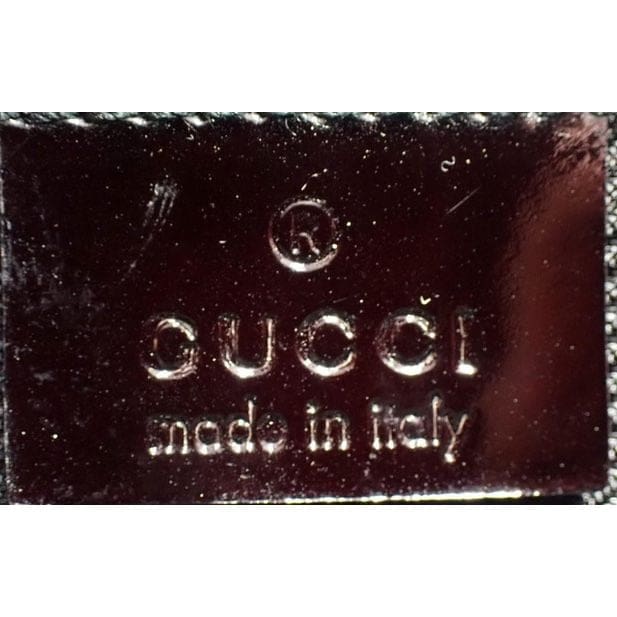 Gucci GG Canvas Jackie Hobo Chain Shoulder Bag - black / canvas / bag