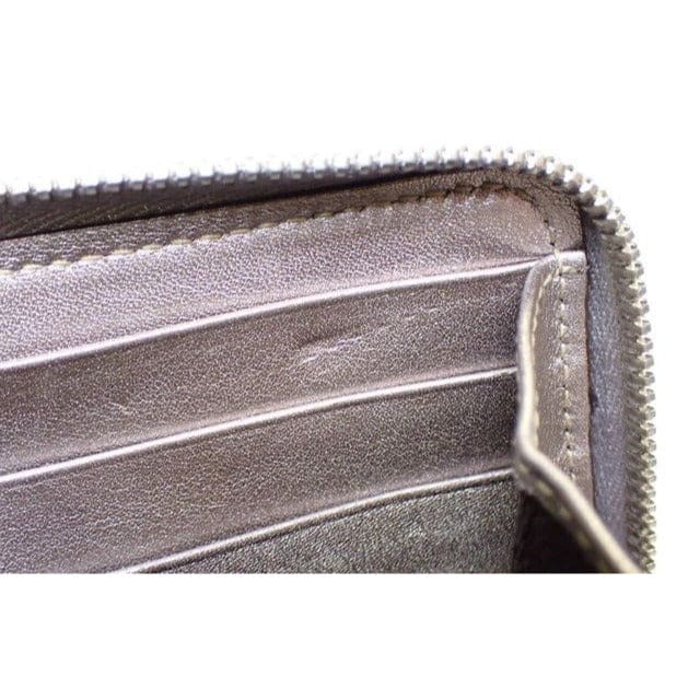 Gucci Metallic Pink Leather Continental Wallet - pink / Leather / wallet