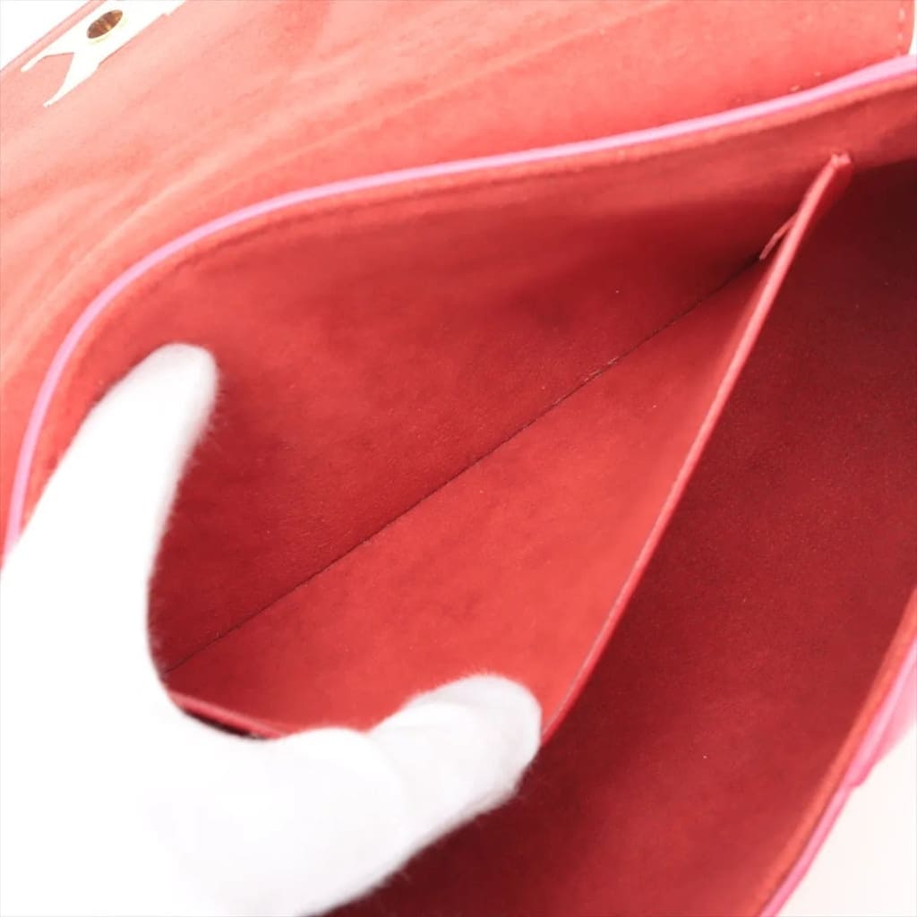 Louis Vuitton Bi-color Love Note Crossbody Bag Red/Pink - red / Leather / crossbody