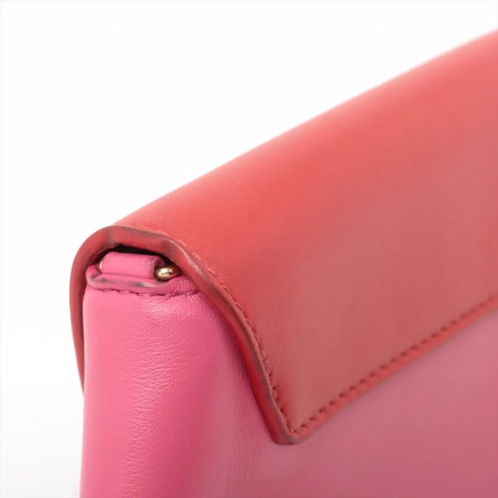 Louis Vuitton Bi-color Love Note Crossbody Bag Red/Pink - red / Leather / crossbody