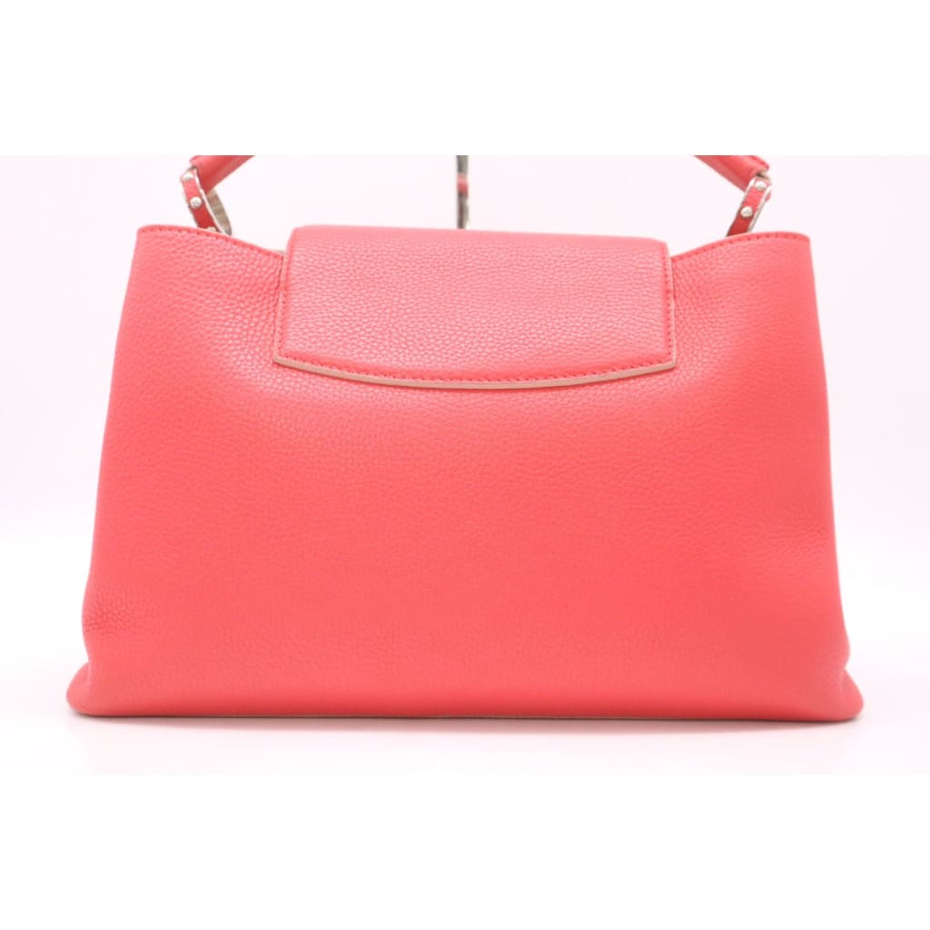 Louis Vuitton Capucines MM Fuchsia Pink - pink / Leather / shoulder bag