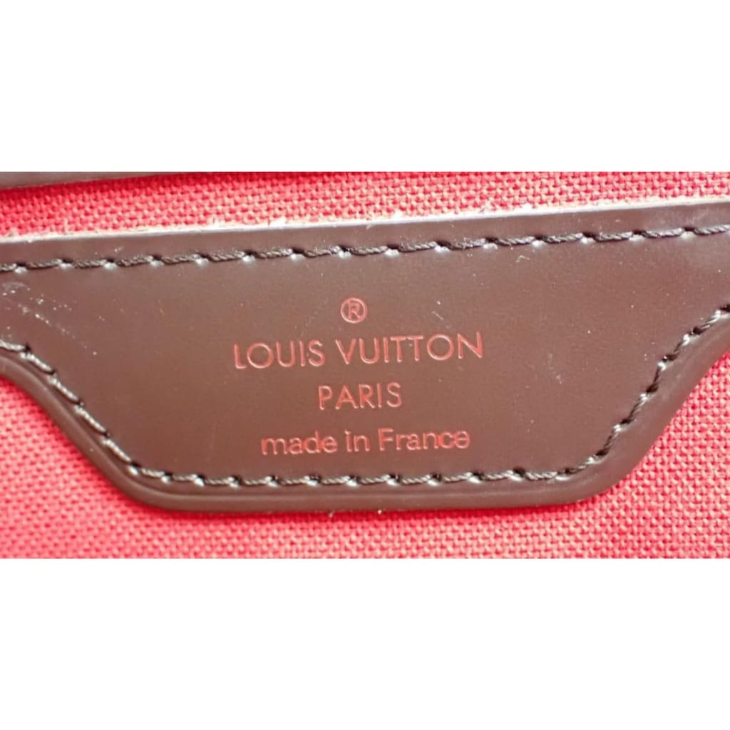 Louis Vuitton Damier Ebene Cabas Piano SP - brown / Leather / shoulder bag