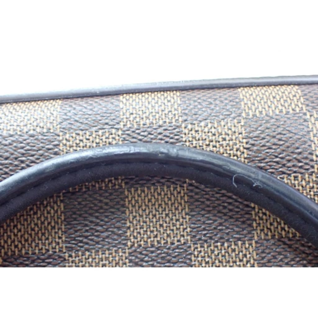 Louis Vuitton Riverside Damier Ebene Satchel Shoulder Bag - brown / Leather / Shoulder Bag