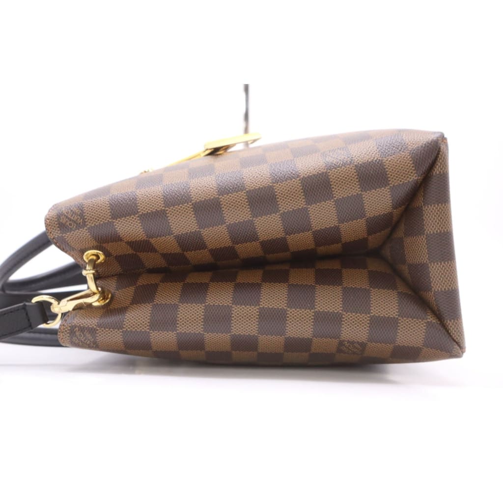 Louis Vuitton Riverside Damier Ebene Satchel Shoulder Bag - brown / Leather / Shoulder Bag