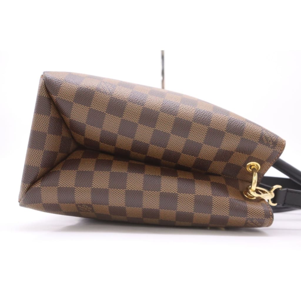 Louis Vuitton Riverside Damier Ebene Satchel Shoulder Bag - brown / Leather / Shoulder Bag