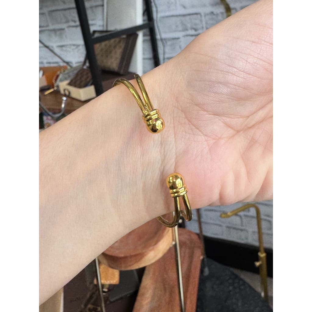 LV Upcycled Bracelet Cuff