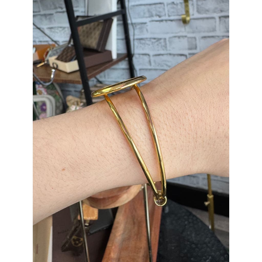 LV Upcycled Bracelet Cuff