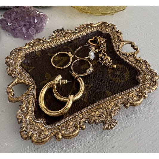 LV Upcycled Jewelry Tray