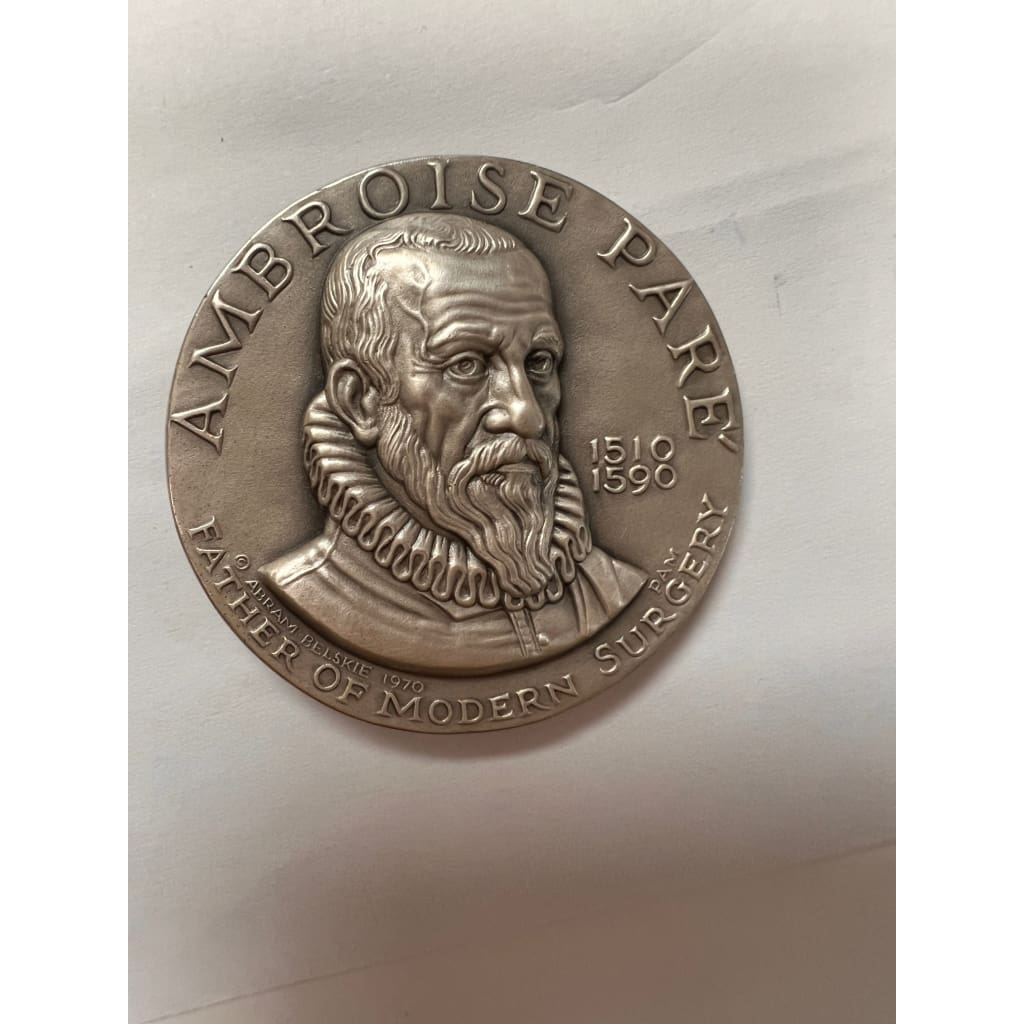 MEDALLIC ART 2.2 TROY OZ 999 AMBROISE PARE