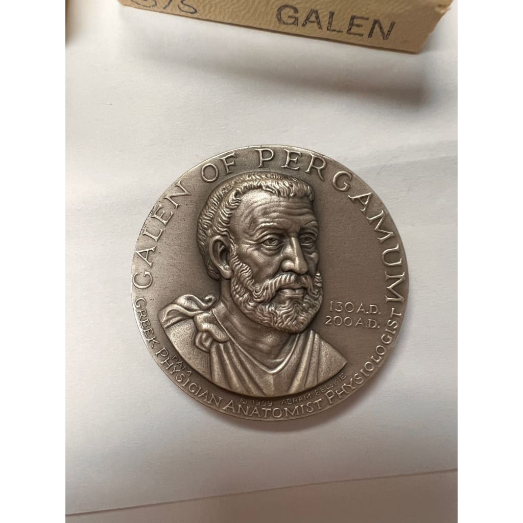 MEDALLIC ART 2.2 TROY OZ 999 GALEN OF PERGAMUM